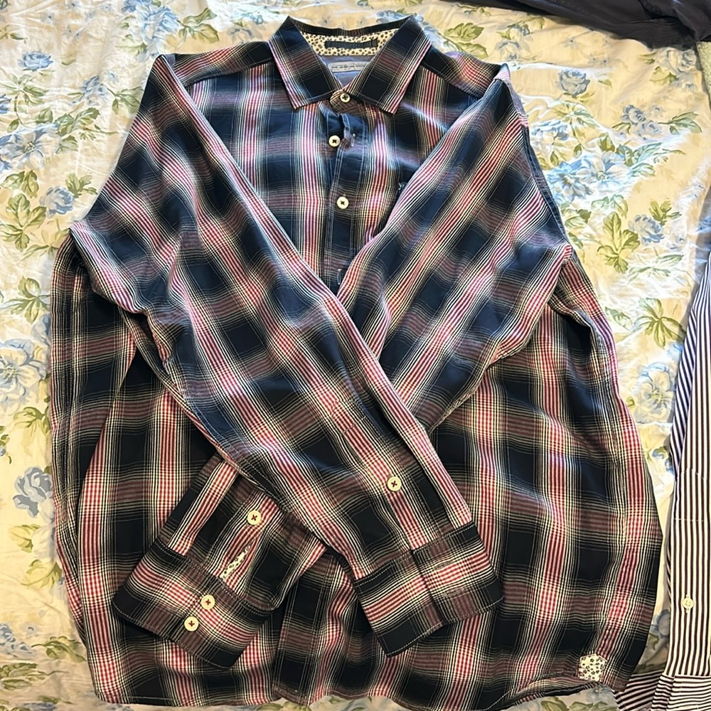 Tommy Bahama Men’s Fleece Button-down